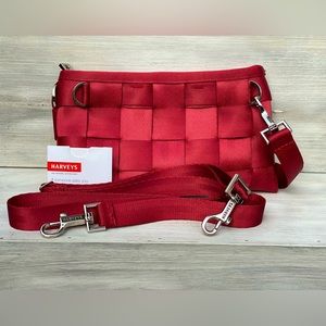 Harvey's Seatbelt Bag - Convertible Clutch (Scarlet)